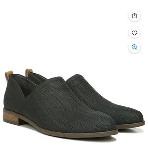 Dr. Scholl's Womens Ruler Slip On Loafer Black New Day 8 W - Medium & Wide Width